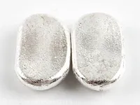 2x puur zilveren baren - afbeelding 3 van  3
