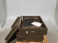 2x radiateur in transportkist