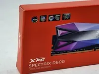 2x ram geheugenkaart xpg, spectrix d60g 8gn 3200mhz ddr4 rgb memory pc4-25600 - afbeelding 3 van  8