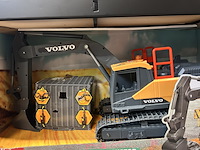 2x rc volvo graafmachine dickie toys, rc mining excavator - afbeelding 3 van  6