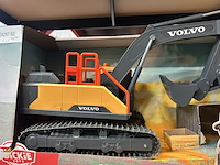 2x rc volvo graafmachine dickie toys, rc mining excavator - afbeelding 4 van  6
