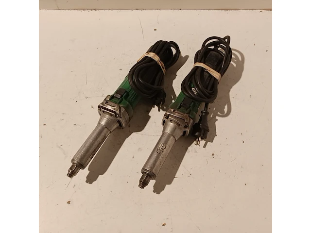 2x rechte slijper, hitachi, gp3v - afbeelding 1 van  14