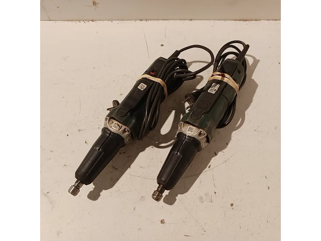 2x rechte slijper, metabo, gep 710 plus - afbeelding 1 van  13