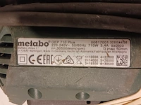 2x rechte slijper, metabo, gep 710 plus - afbeelding 9 van  13