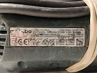2x rechte slijper, metabo, gep 710 plus - afbeelding 13 van  14