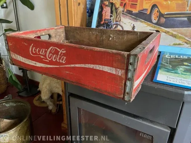 2x reclamebord pepsi, celis white en coca cola kistje - afbeelding 5 van  6