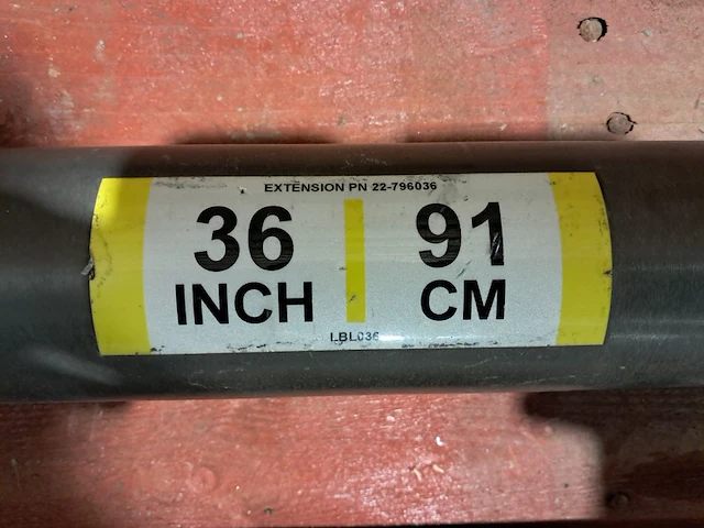2x redding stabilisatiesteun, paratech, acme thread strut - afbeelding 16 van  16