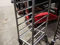 2x regaalwagen en presentatiemeubel - afbeelding 1 van  11