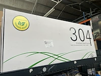 2x regendoucheset met ronde koppen mat zwart northampton - afbeelding 6 van  8