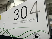 2x regendoucheset met ronde koppen mat zwart northampton - afbeelding 8 van  8