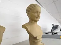 2x replica art meisjeskopje - afbeelding 6 van  6