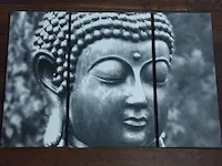 2x repro schilderij laatste avondmaal + boeddha - afbeelding 2 van  3