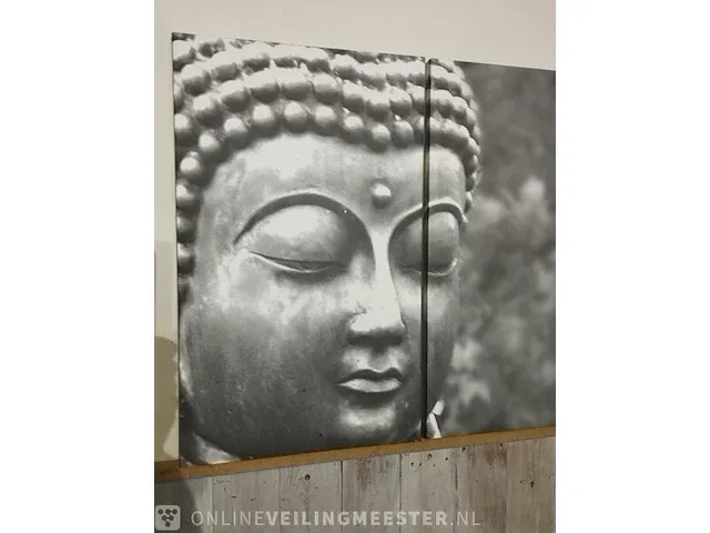 2x repro schilderij laatste avondmaal + boeddha - afbeelding 3 van  3