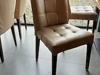 2x restauranttafel met 8x stoel - afbeelding 4 van  6