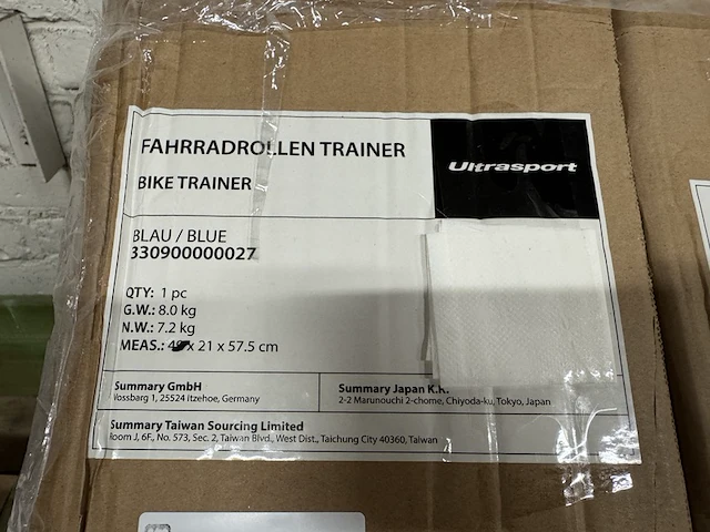 2x rollentrainer voor fiets ultrasport - afbeelding 3 van  3