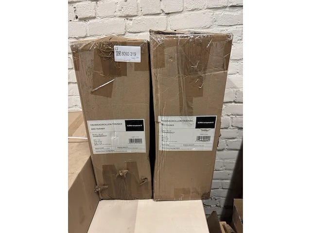 2x rollentrainer voor fiets ultrasport - afbeelding 1 van  2