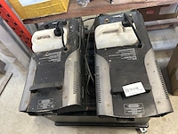 2x rookmachine met transportkist verrijdbaar, antari, z-1500 ii - afbeelding 2 van  6