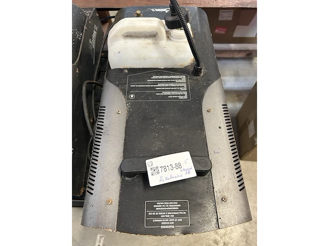 2x rookmachine met transportkist verrijdbaar, antari, z-1500 ii - afbeelding 5 van  6