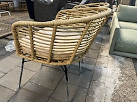 2x rotan tuinstoel 58x58x73 cm - afbeelding 6 van  7
