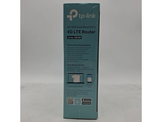 2x router, tp-link, ac1200 dual band wi-fi 4g lte - afbeelding 2 van  5