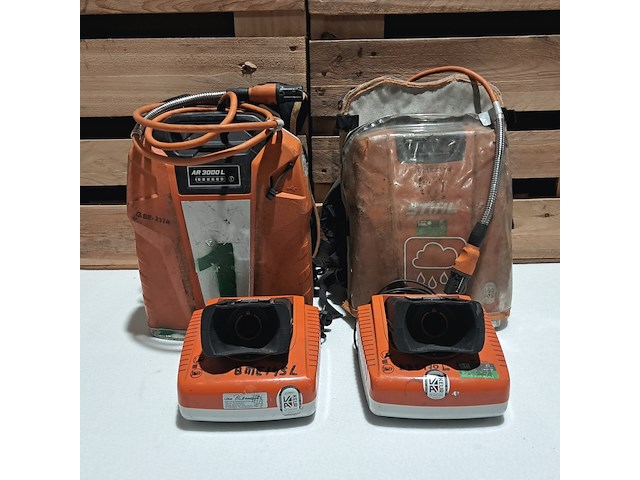 2x ruggedragen lithium-ionaccu, stihl, ar 3000 l, incl. accessoires - afbeelding 1 van  23