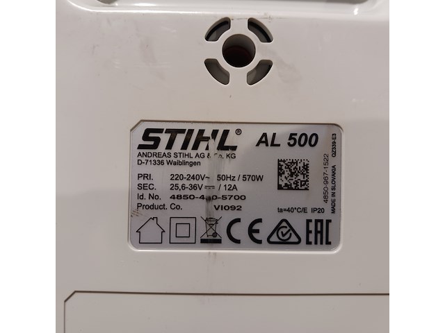 2x ruggedragen lithium-ionaccu stihl, ar3000 - afbeelding 9 van  22