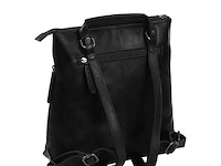 2x rugzak, chesterfield, elise, black en cognac - afbeelding 2 van  8