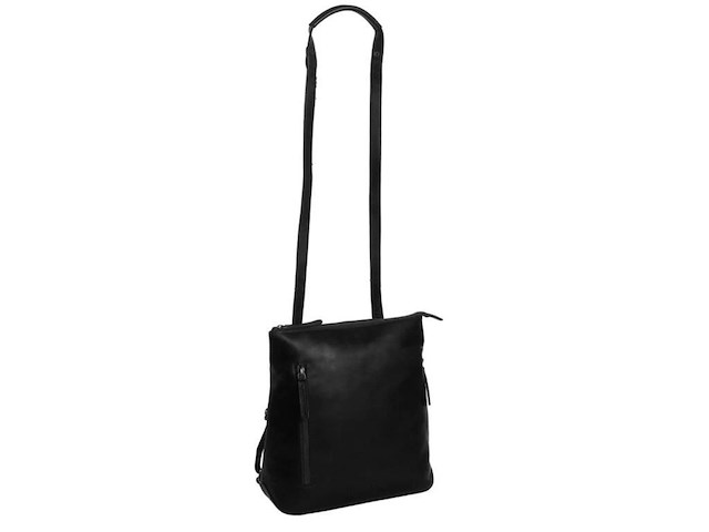 2x rugzak, chesterfield, elise, black en cognac - afbeelding 3 van  8