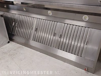 2x rvs horeca afzuigkap met afzuigmotor en verlichting unninox, 2022 - afbeelding 2 van  11