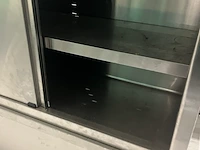 2x rvs horeca hangschuifkasten, ggm gastro - afbeelding 4 van  8