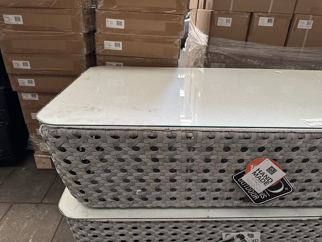 2x salontafel, tuintafel 4 seasons outdoor - afbeelding 3 van  4