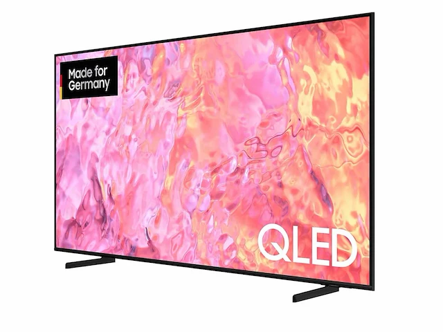 2x samsung - gq65q60cau qled tv (flat, 65 zoll / 163 cm, uhd 4k, smart tv, tizen) - televisie - afbeelding 2 van  9
