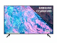 2x samsung - gu75cu7179u led-tv (75 inch / 189 cm, uhd 4k, smart tv, tizen) - televisie