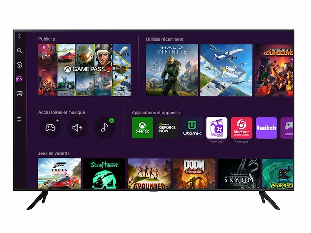 2x samsung - gu75cu7179u led-tv (75 inch / 189 cm, uhd 4k, smart tv, tizen) - televisie - afbeelding 12 van  13