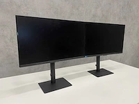 2x samsung s24a600ucu - 24" monitor op voet - dp, hdmi - afbeelding 1 van  15