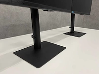 2x samsung s24a600ucu - 24" monitor op voet - dp, hdmi - afbeelding 10 van  15