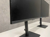 2x samsung s24a600ucu - 24" monitor op voet - dp, hdmi - afbeelding 12 van  15