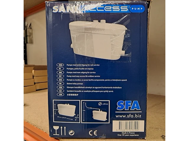 2x sanibroyeur, sfa, sanivite, sani accesspump - afbeelding 5 van  6