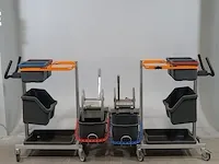 2x schoonmaak kar diversey