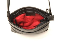 2x schoudertas, berba, 005-330, black - afbeelding 2 van  3