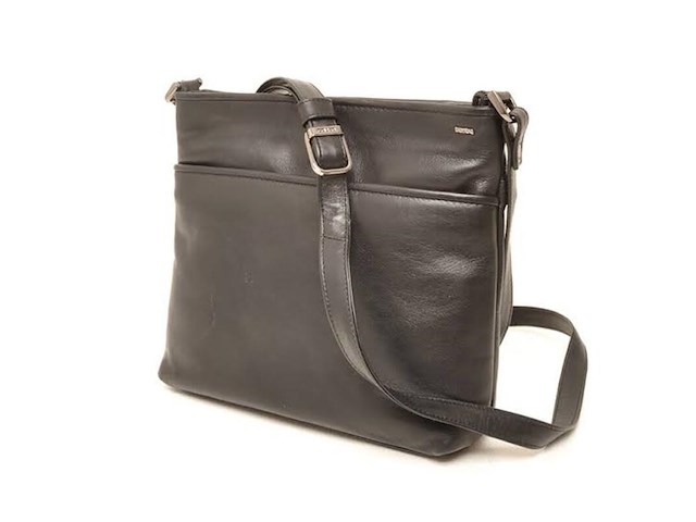 2x schoudertas, berba, 005-440, black - afbeelding 1 van  2