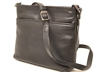 2x schoudertas, berba, 005-440, black - afbeelding 1 van  2