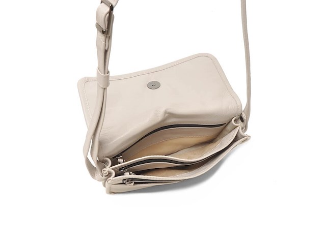 2x schoudertas, berba, 005-517 en 005-251, pebble - afbeelding 2 van  6