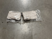 2x schoudertas, berba, 005-517 en 005-251, pebble - afbeelding 4 van  6