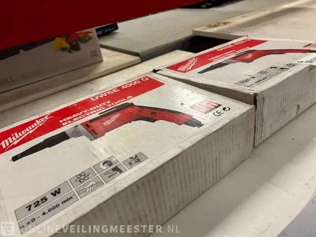 2x schroevendraaier voor gipsplaattoepassingen milwaukee, dwse 4000 q - afbeelding 2 van  6