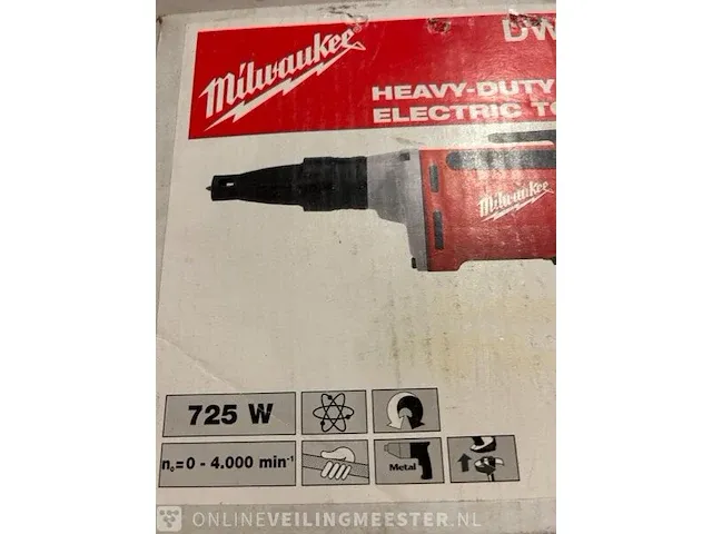 2x schroevendraaier voor gipsplaattoepassingen milwaukee, dwse 4000 q - afbeelding 5 van  6