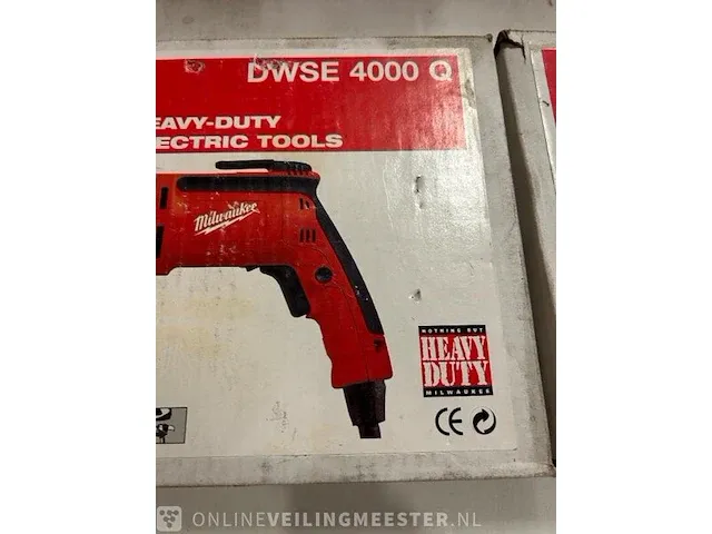 2x schroevendraaier voor gipsplaattoepassingen milwaukee, dwse 4000 q - afbeelding 6 van  6