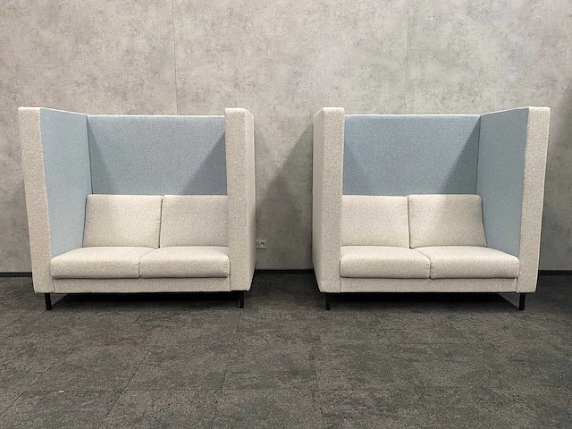 2x schürgers collection - akoestische design sofa - afbeelding 1 van  12
