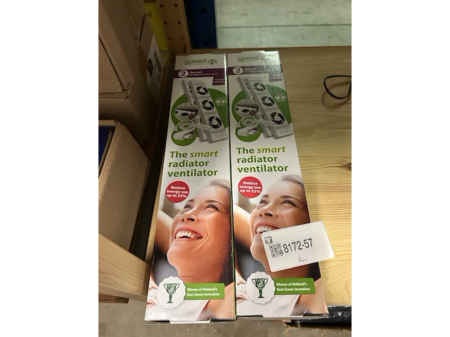 2x set van 2 radiator ventilatoren speedcomfort - afbeelding 1 van  2