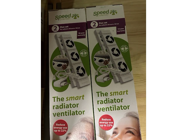 2x set van 2 radiator ventilatoren speedcomfort - afbeelding 2 van  2